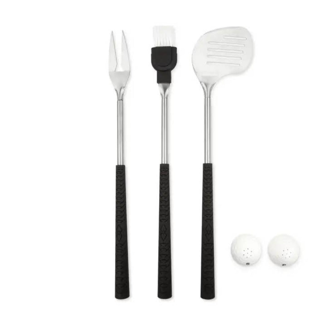 Golf Themed Grilling Set